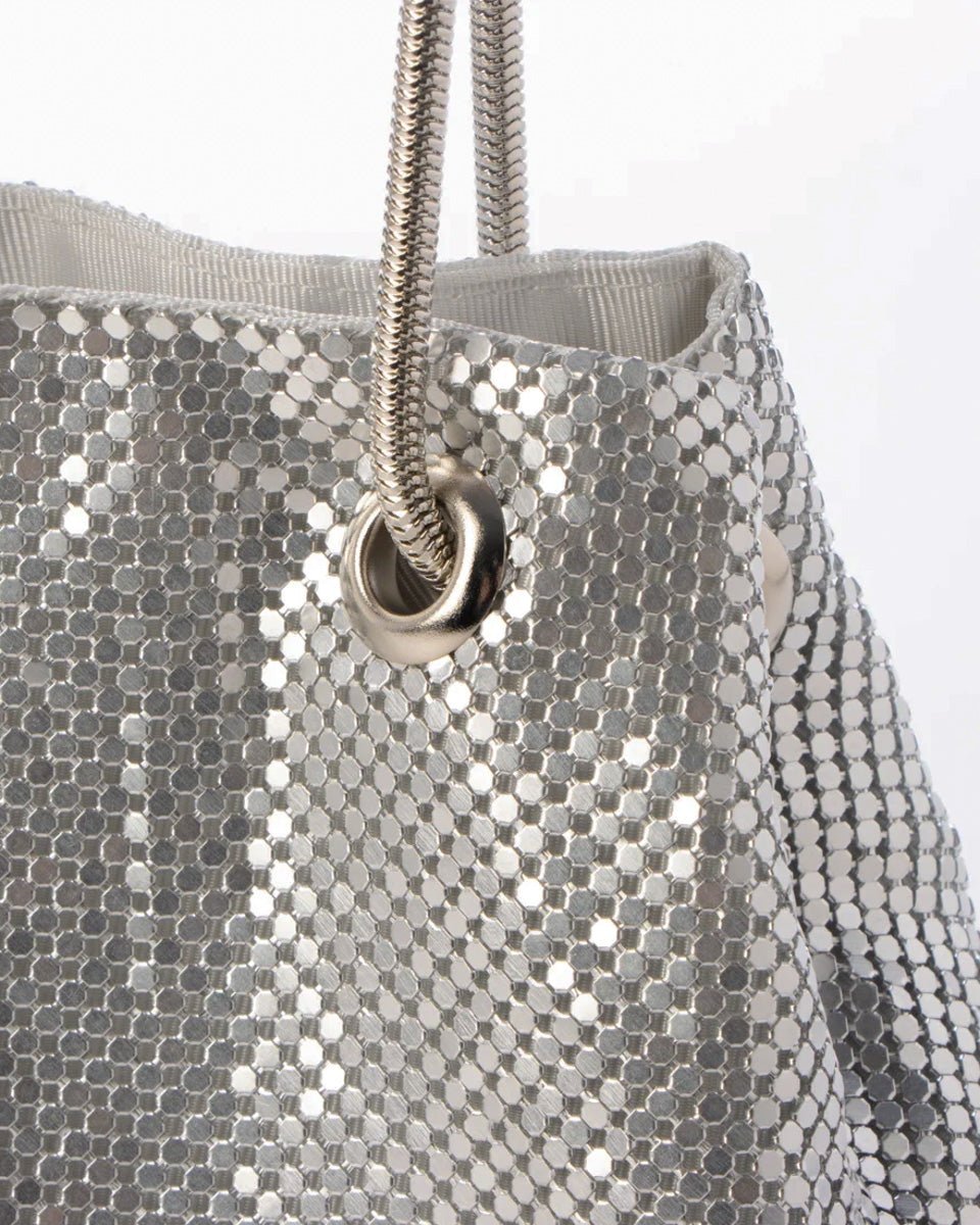 メタルメッシュ2wayショルダーバッグ - &Robu.