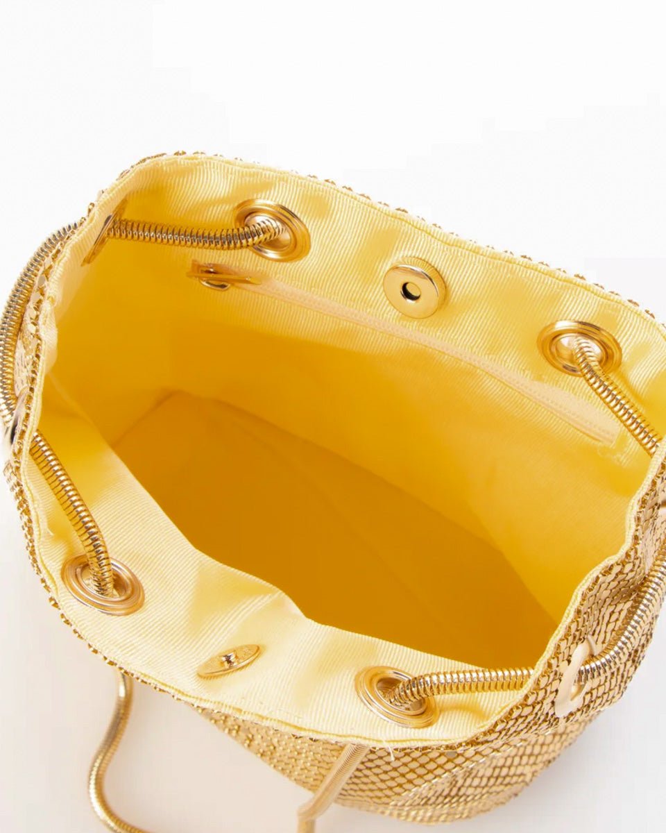 メタルメッシュ2wayショルダーバッグ - &Robu.