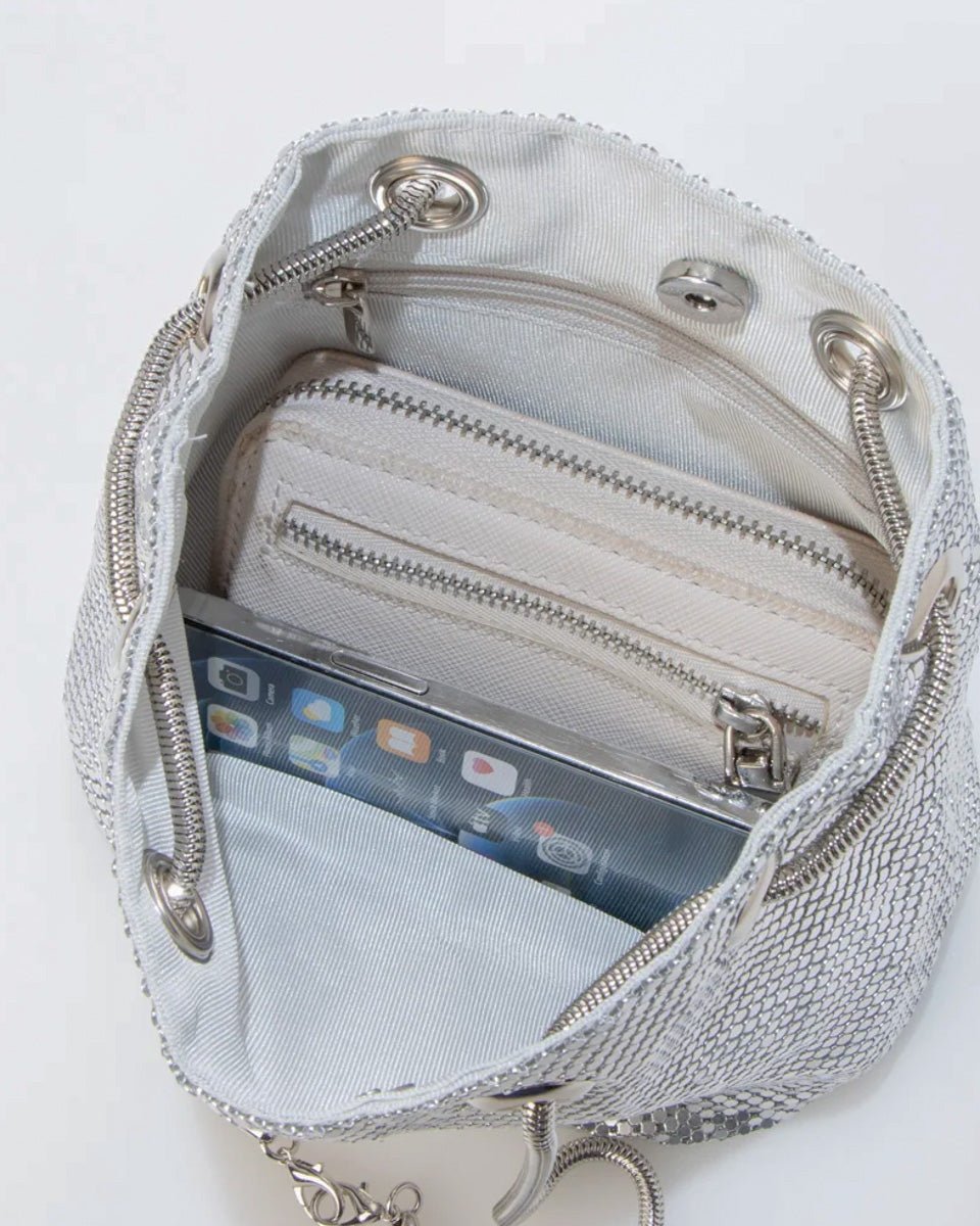 メタルメッシュ2wayショルダーバッグ - &Robu.