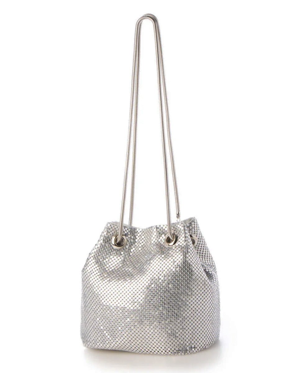 メタルメッシュ2wayショルダーバッグ - &Robu.