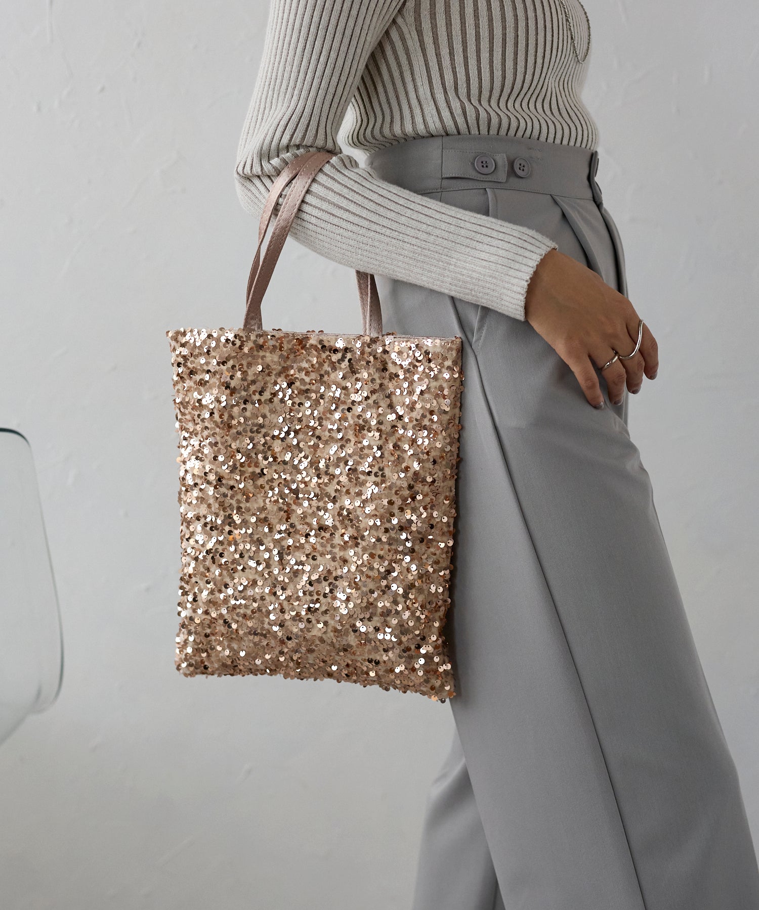 スパンコール トートバッグ – Lien lab.