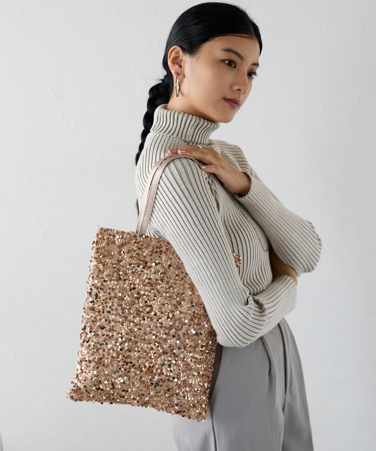 スパンコール トートバッグ – Lien lab.