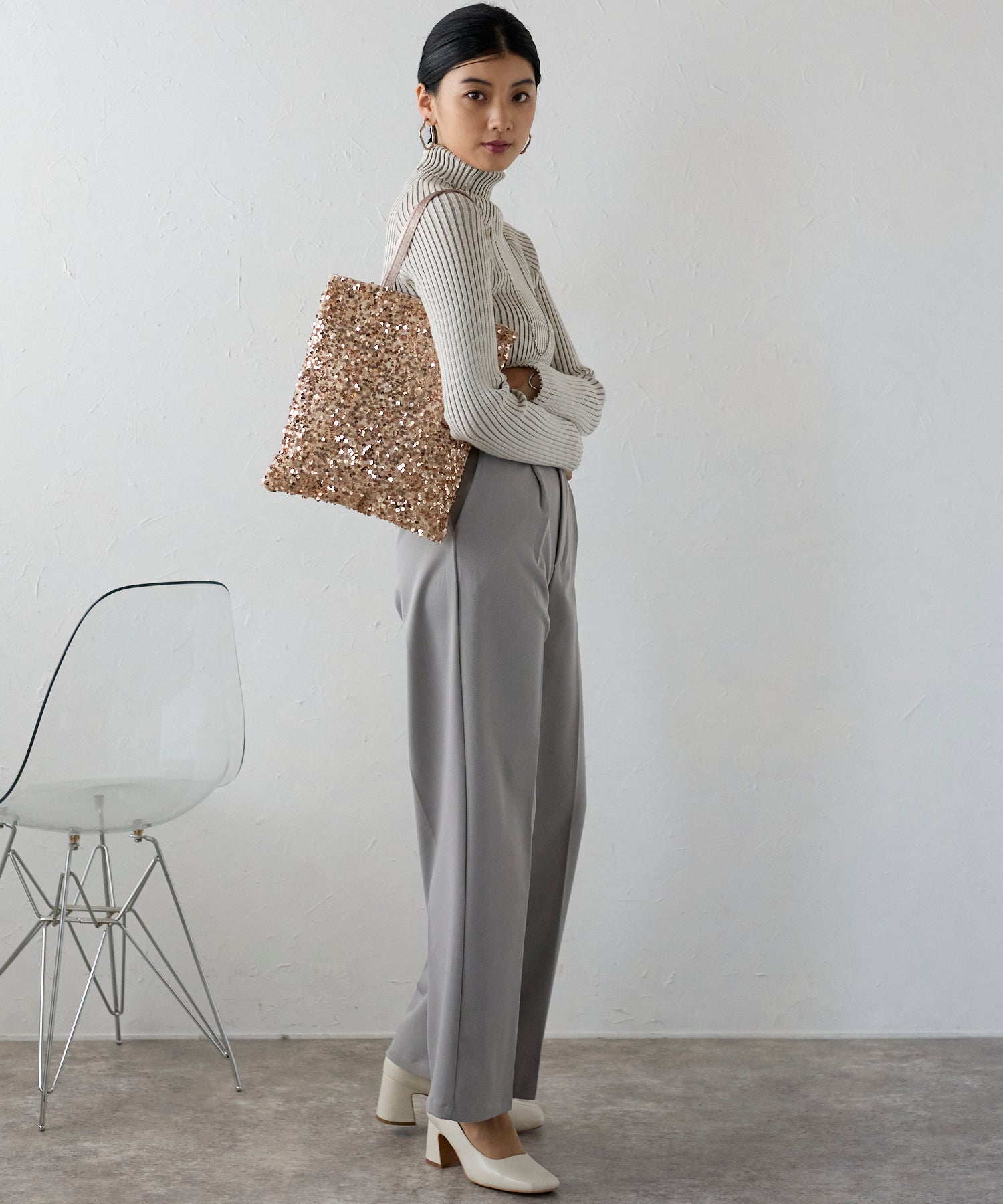 スパンコール トートバッグ – Lien lab.