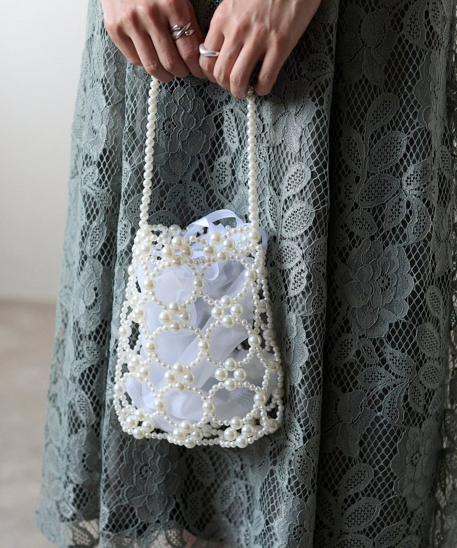 パールビーズ ミニバッグ – Lien lab.