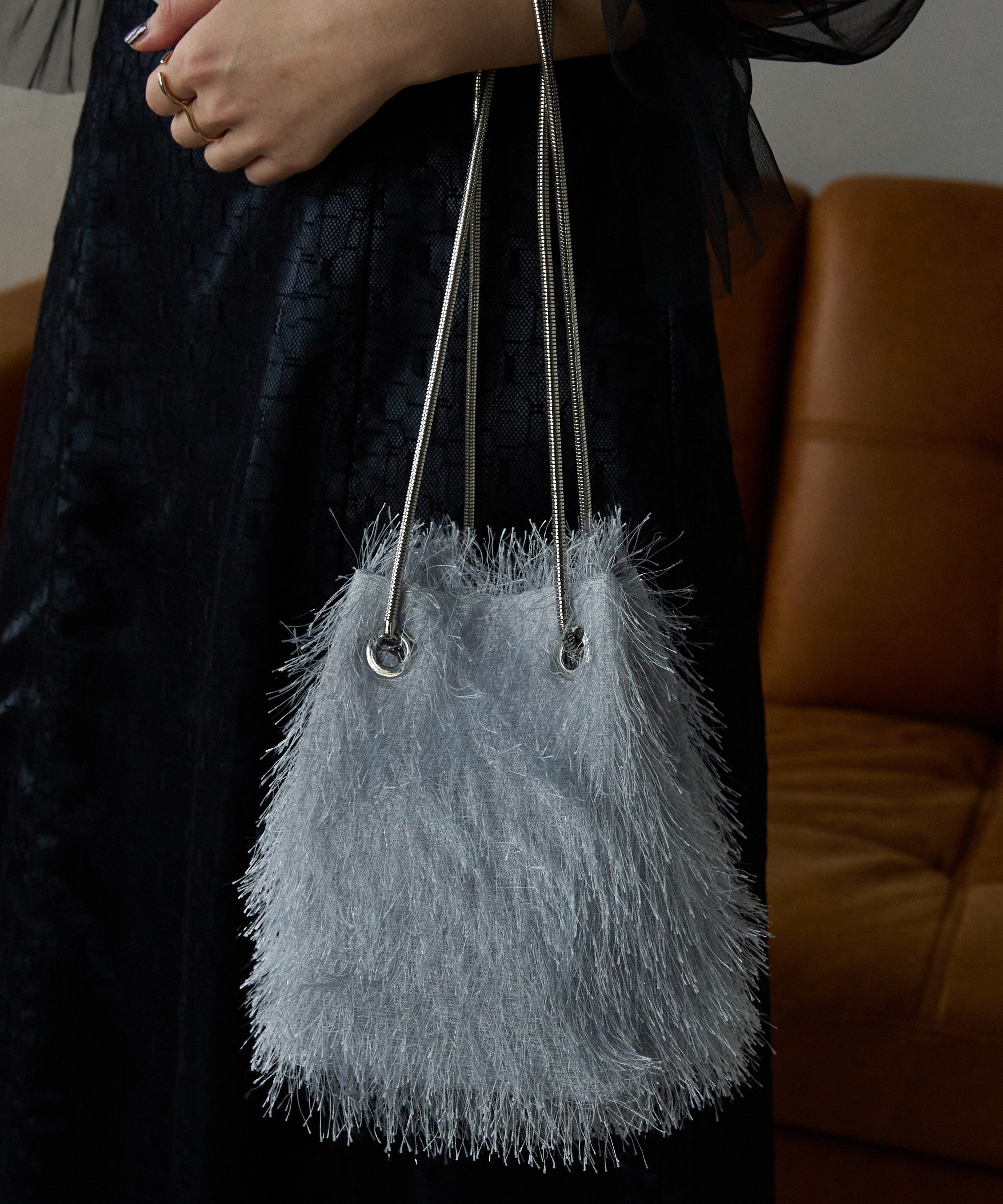 シャギーファー 2way バッグ