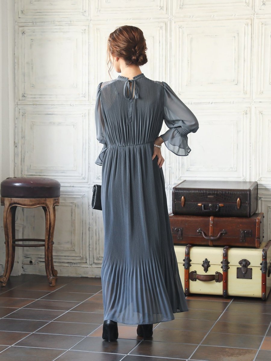 ♥新品 リルア 結婚式 お呼ばれ 二次会 オシャレ シフォンスリーブロンパース 新品♥リルア結婚式 お呼ばれ 二次会 オシャレ シフォンスリーブ