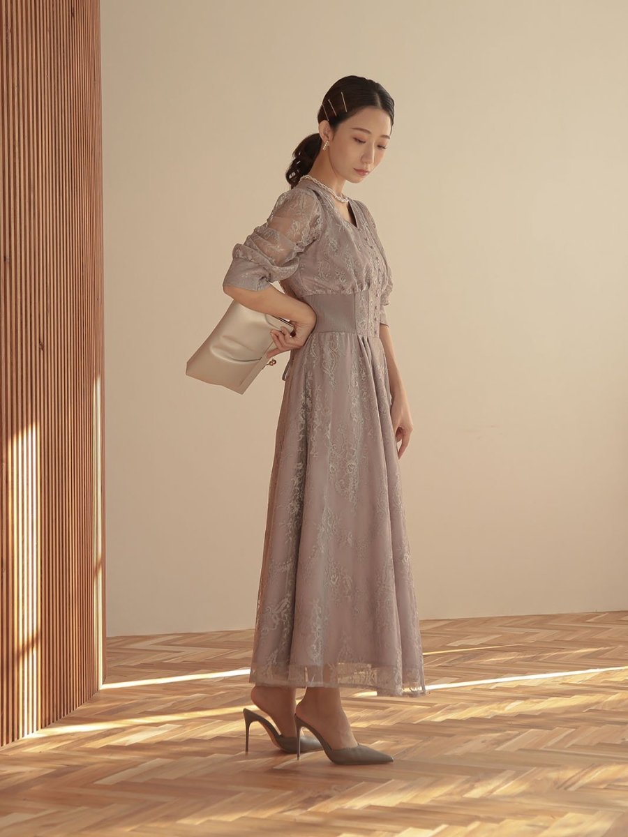 【関税なし】HOBBS ホッブス amelie エンパイアウエスト ドレス CORALIE JERSEY DRESS 0125 5711