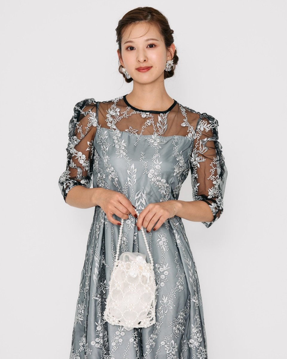 ★Hobbs London★ ロイス エンブロイダリー ミディ ドレス フラワーエンブロイダリーミディドレス – Lien lab.